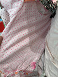 0-3m Little Beginnings Bodysuit - Pink Polkadots