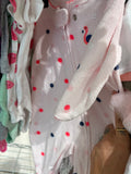 Newborn Carter's Sleeper - Pink Flamingo