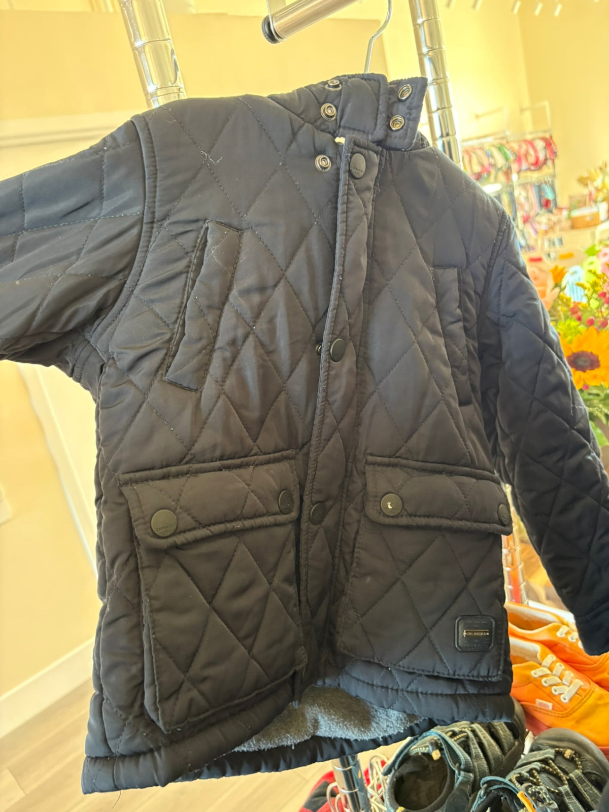 5T Zara Coat - Navy