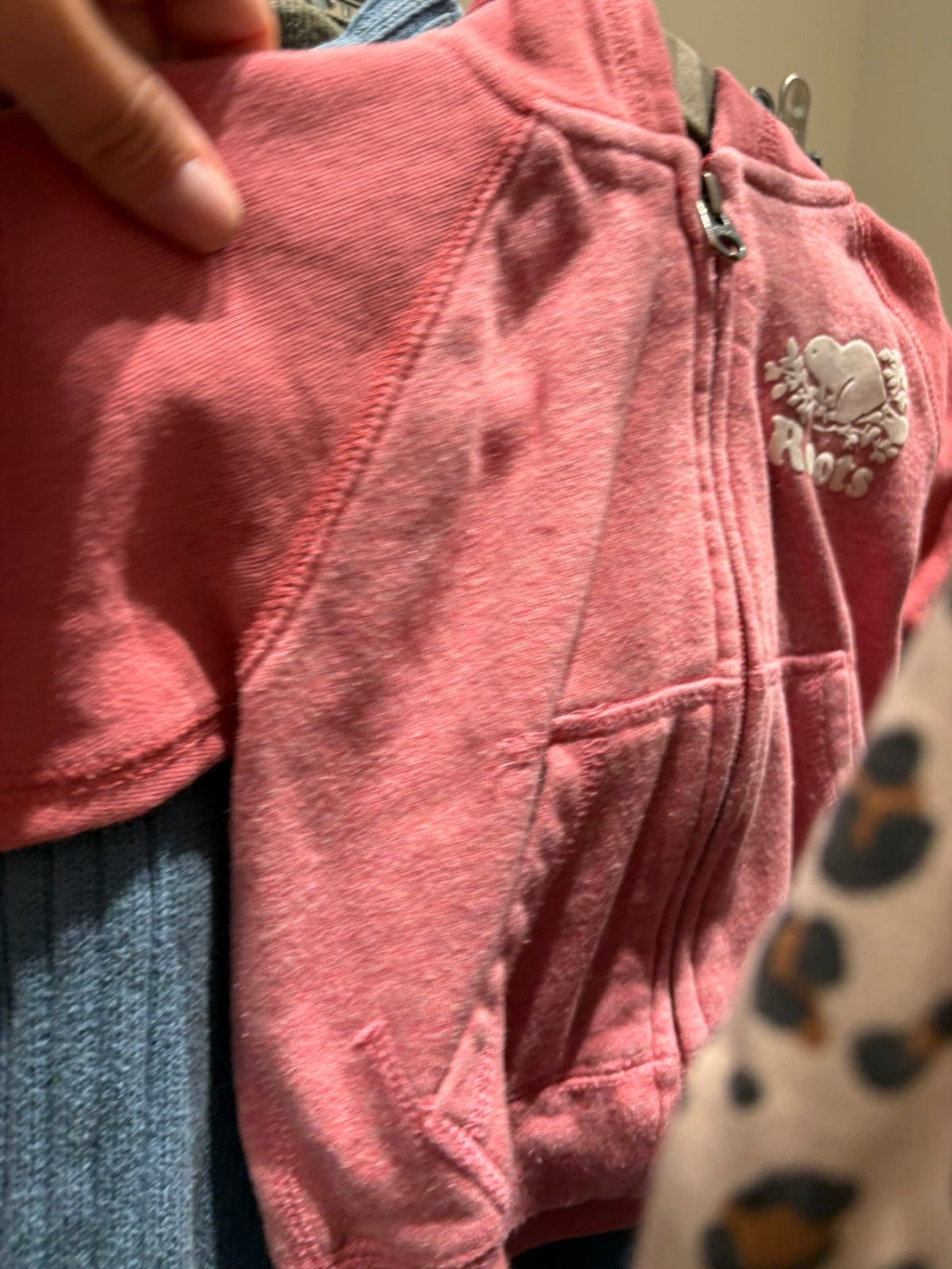 6-12m Roots Hoodie - Pink