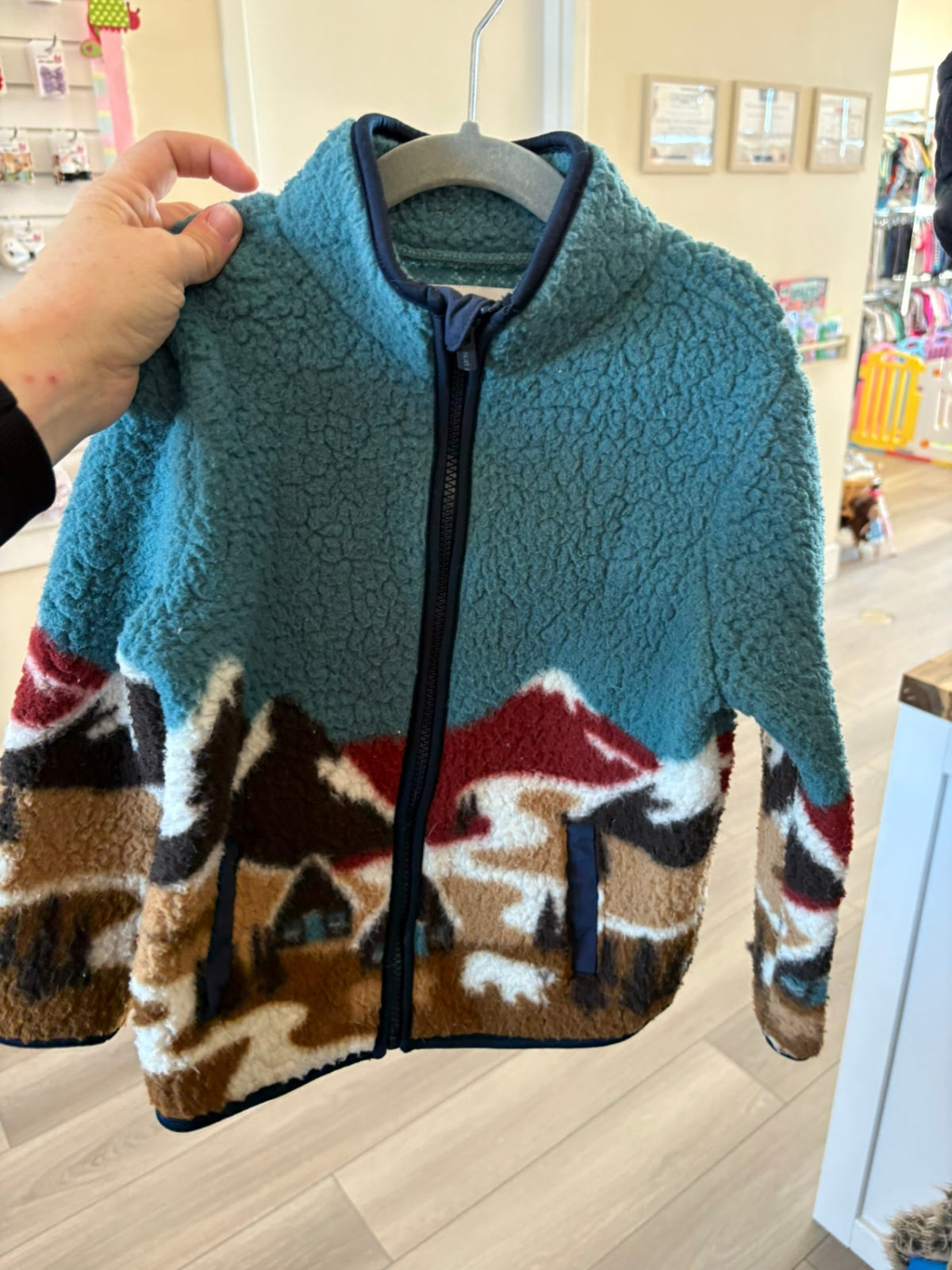 5T Old Navy Coat - Teal