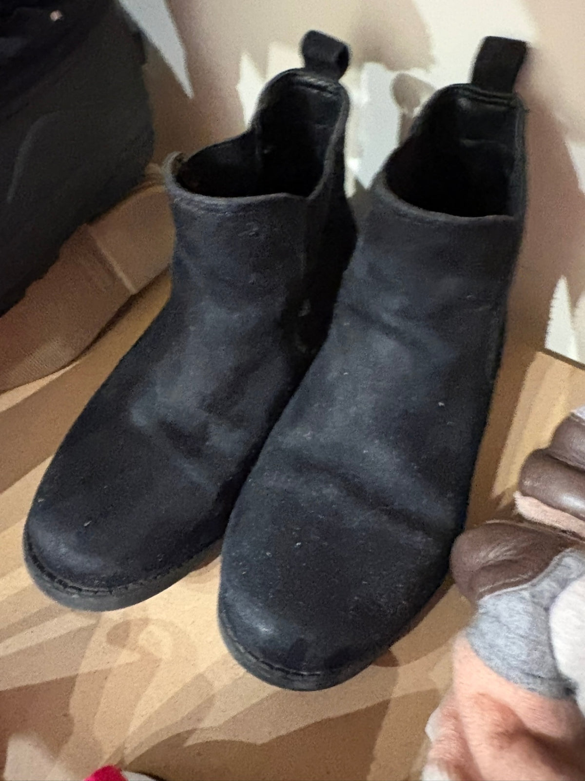 10.5T H&M Boots - Black Seude