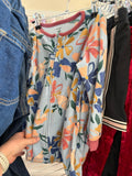 5T Carter's Sleeper - Blue Floral