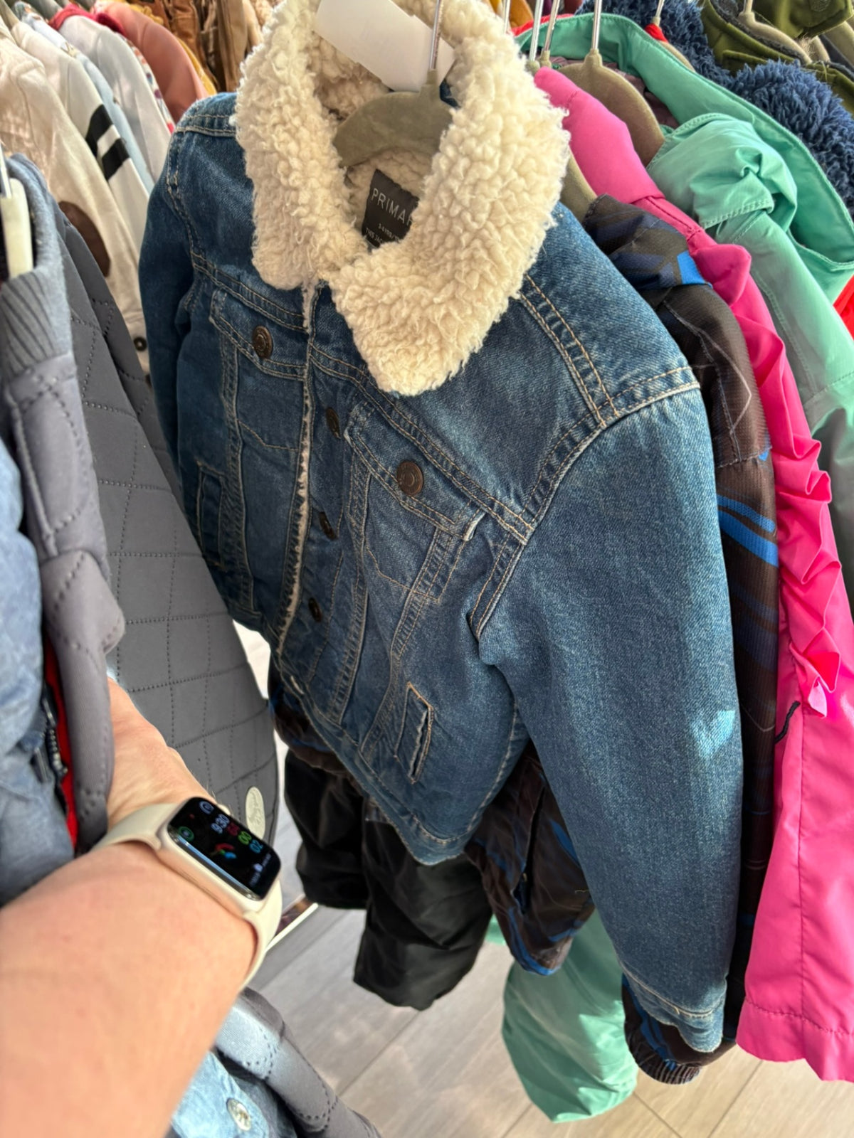 3T-4T Primark Jean Jacket - Denim and Lined