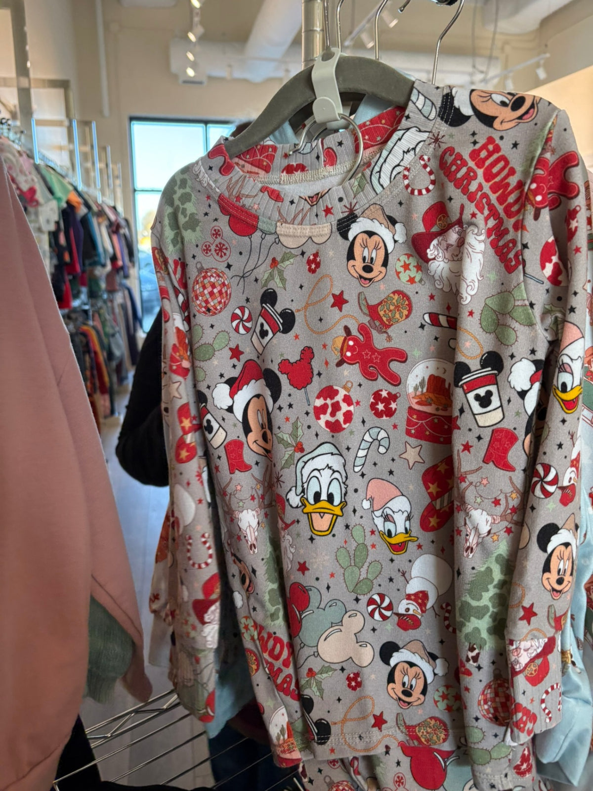 6-7Y A&B Co. 2-Piece: PJs - Howdy Xmas