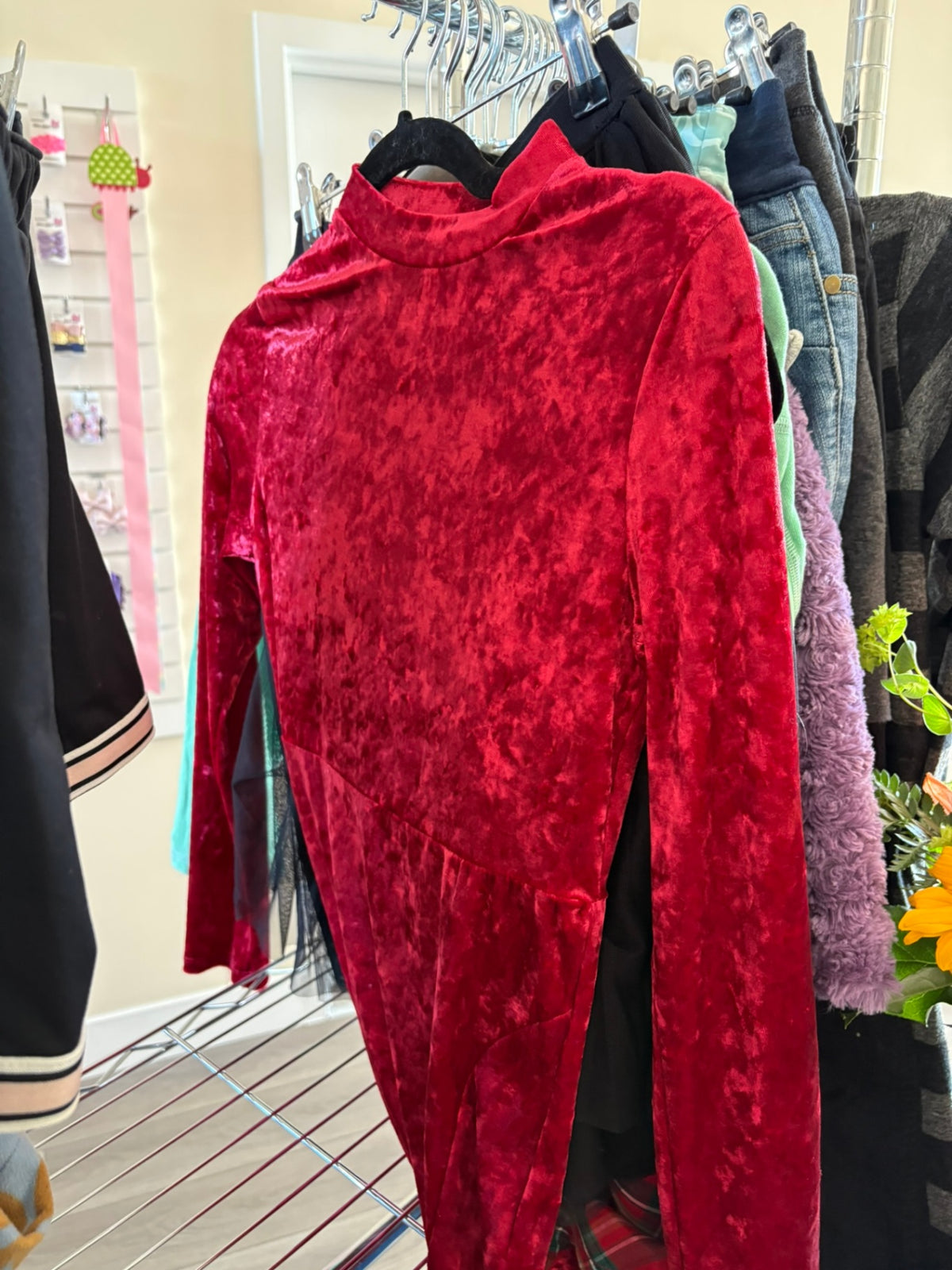 14/16Y Urban Kids Dress - Red Velvet