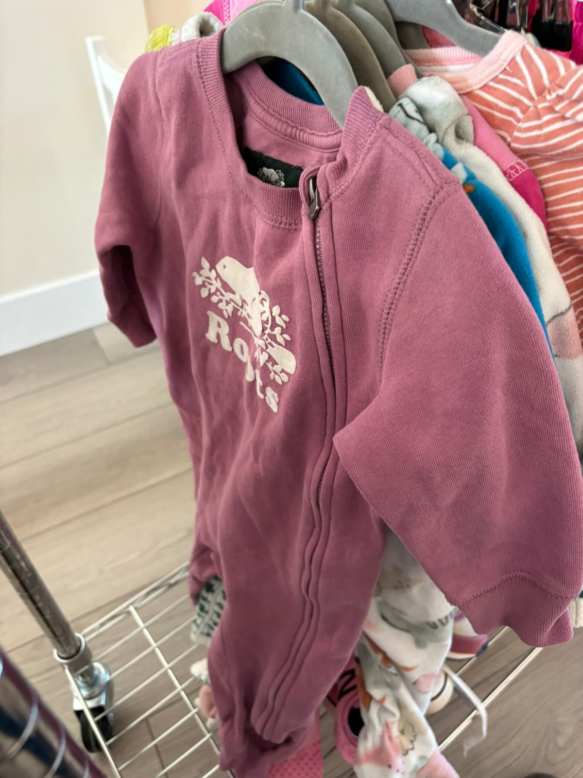12-18m Roots Jumpsuit - Pink