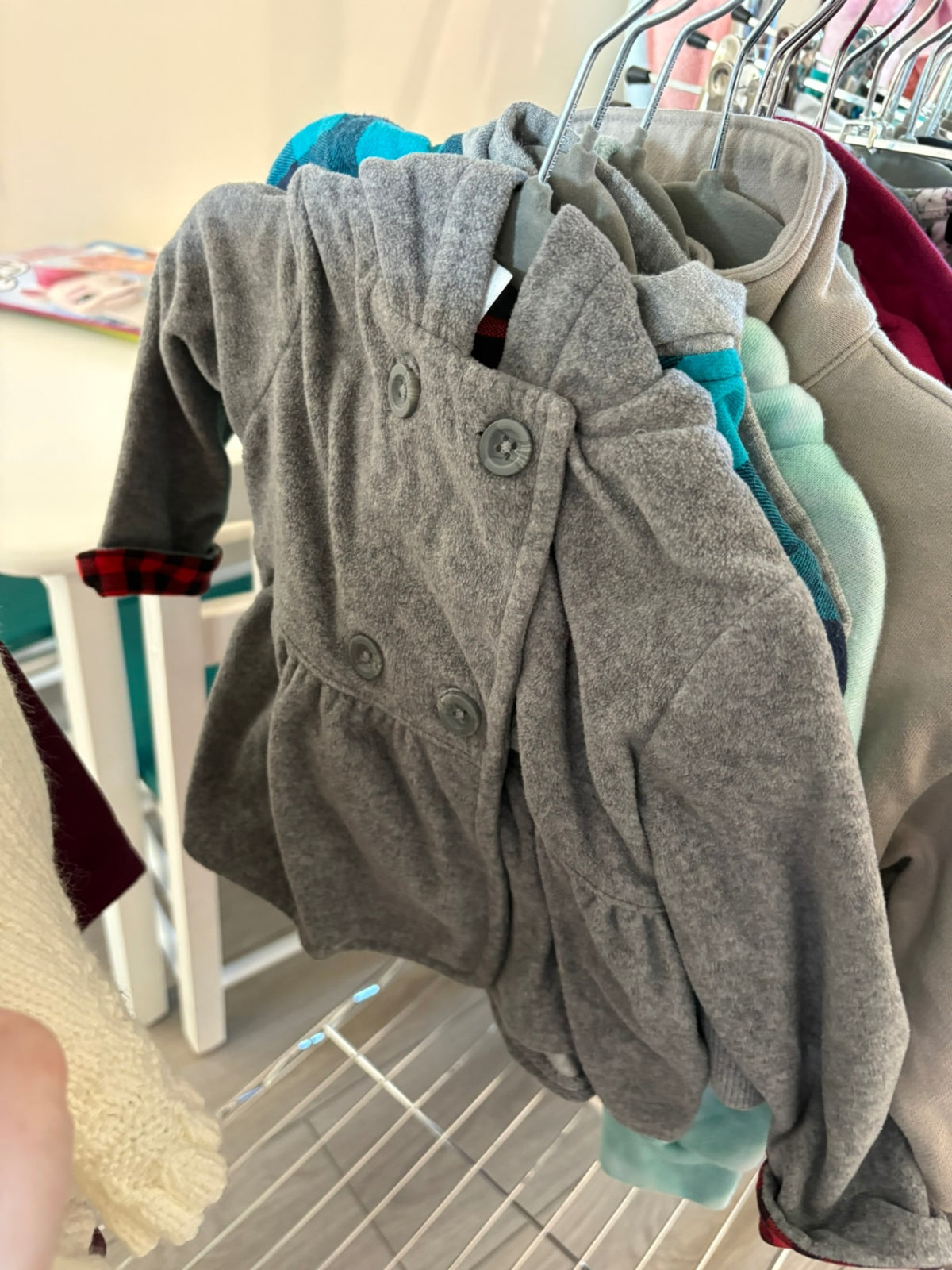 3-6m Carter's Coat - Grey