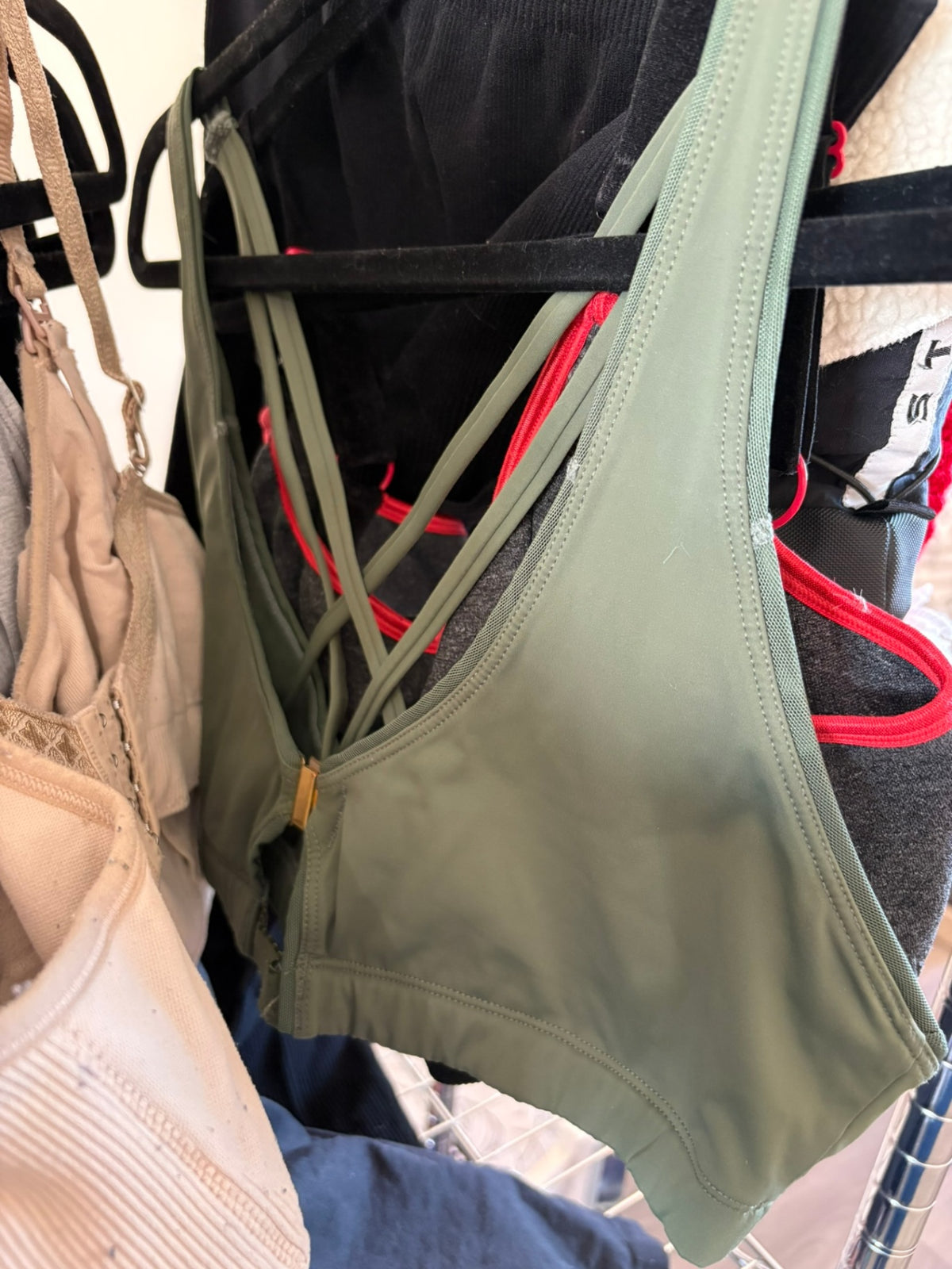 XL Unknown Nursing Bra - Green