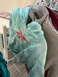 9-12m Reebok Hoodie - Blue Tiedye