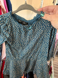 18-24m Petit Louie Long Sleeve Shirt - Blue Spots
