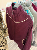 2-3T Lullah Bette Sweater - Burgundy