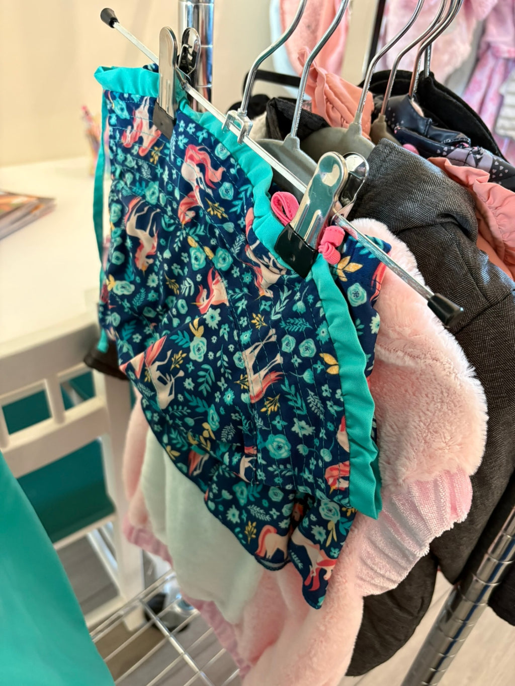 2T UV Skinz 3-Piece Swimsuit - Teal Unicorn