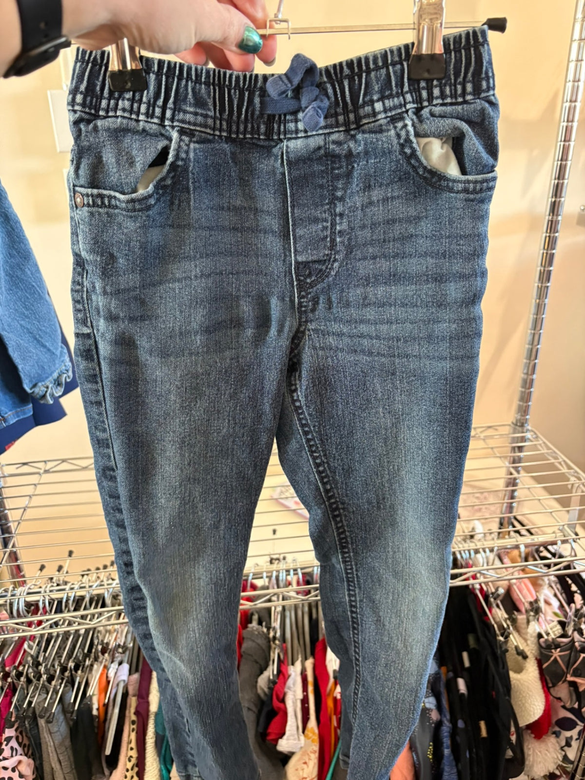 7 OshKosh B'gosh Jeans - Blue w/Drawstring