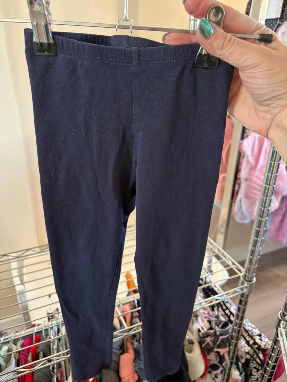4T H&M Leggings - Navy