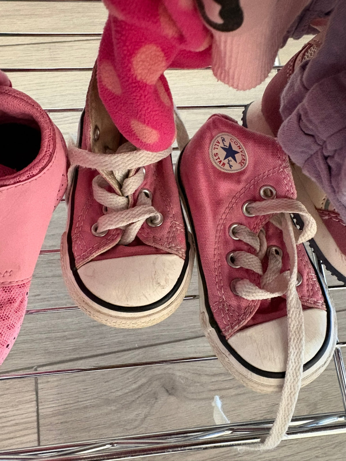 4T Converse Sneakers - Pink