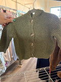 6-12m Old Navy Sweater - Green Knit