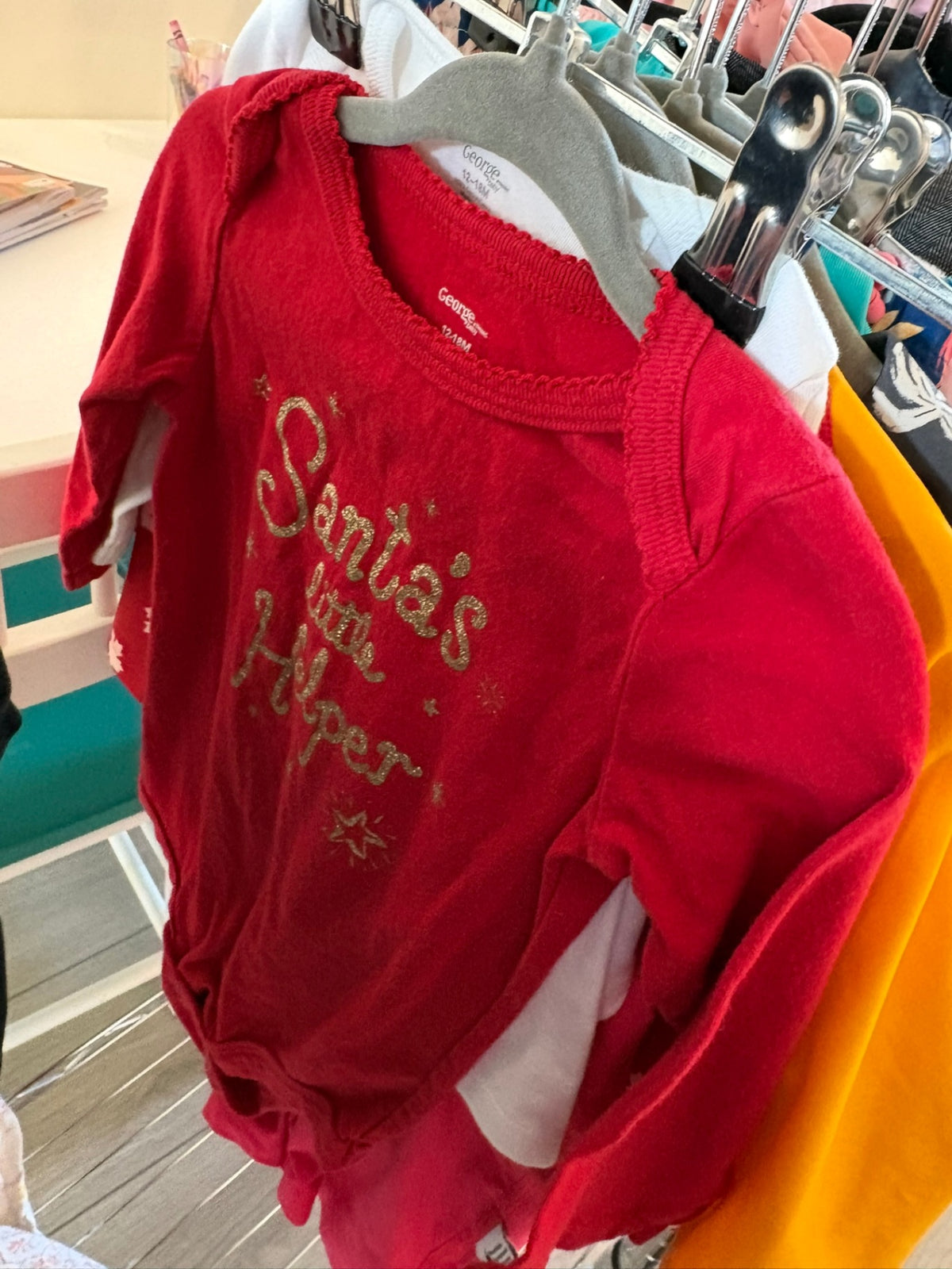 12-18m George Bodysuit - Red