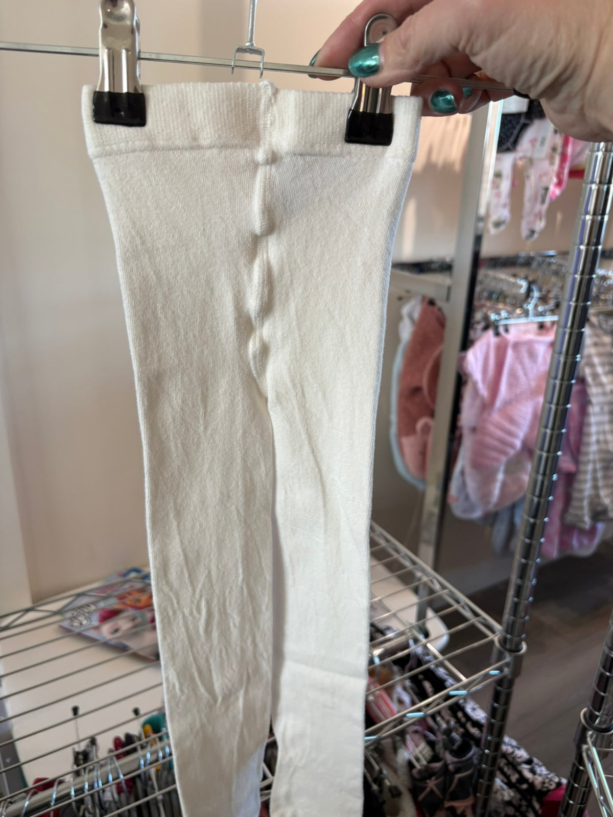 3-4T H&M Tights - White