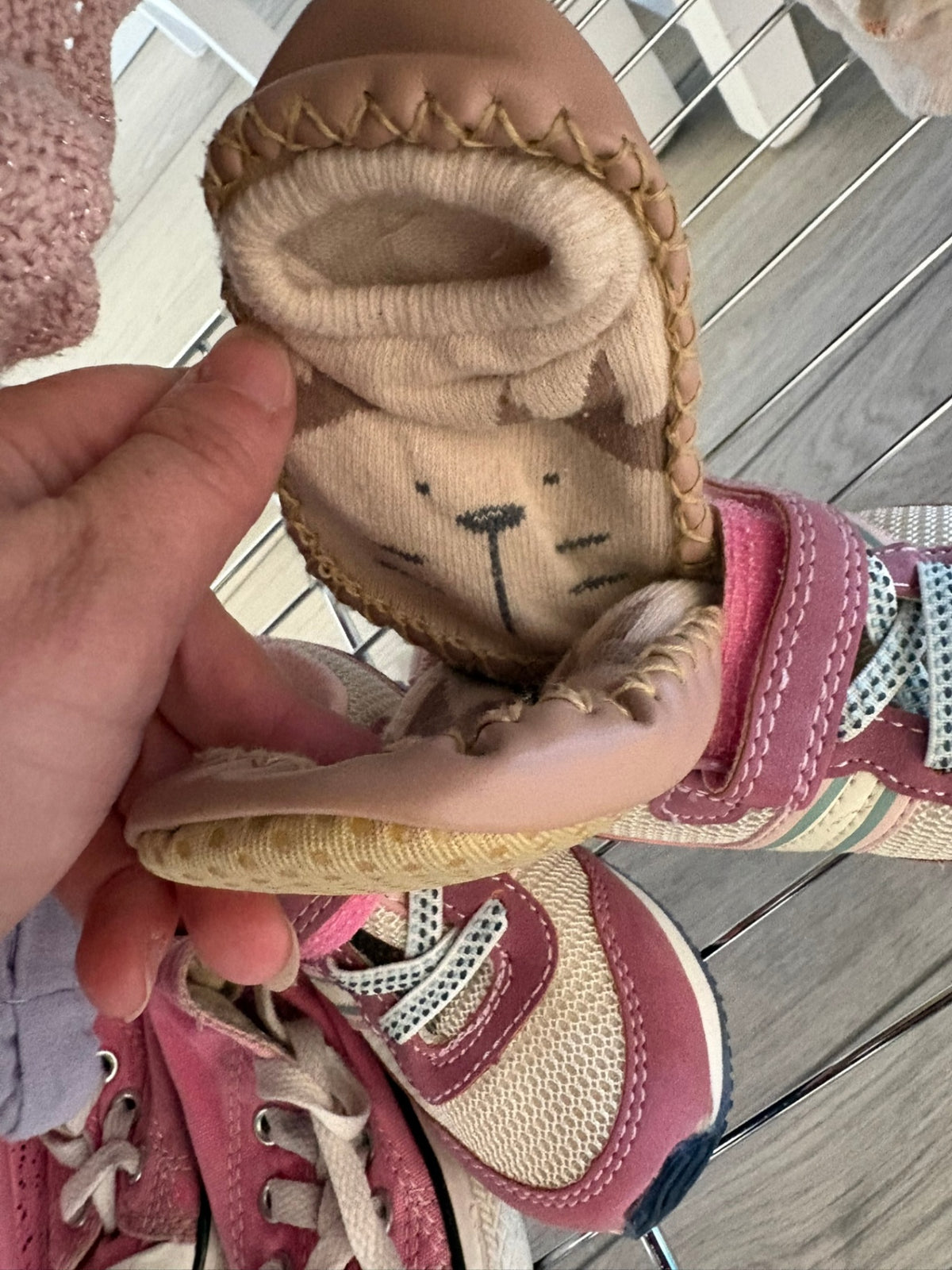 3T Unknown Baby Shoes - Beige Lion