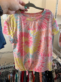6 32 Degree Cool T-Shirt - Pink Tye-Dye