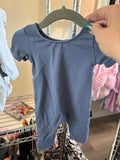 0-3m Jones & Baby Co. Romper - Blue