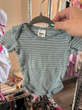 3-6m Anko Bodysuit - Blue Stripe