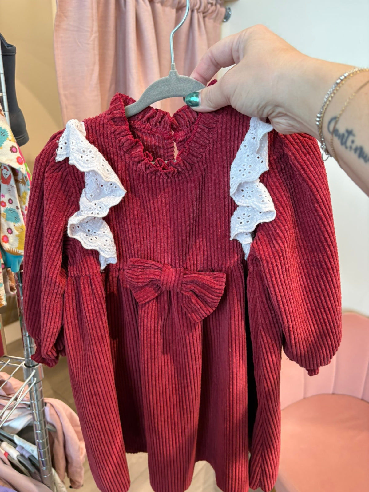 3T Unknown Dress - Red
