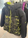 4T OshKosh B'Gosh Winter Coat - Black w/Green