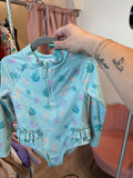 3T Carter's Swimsuit - Teal Underwater