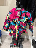 2T The North Face Winter Coat - Black Floral