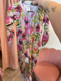 18-24m Bonds Wondersuit Sleeper - Pink Floral