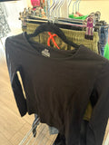 10/12Y H&M Long Sleeve Shirt - Black