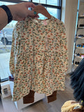 18-24m Joe Fresh 2-Piece: Dress and Pants - Cream w/Butterflies
