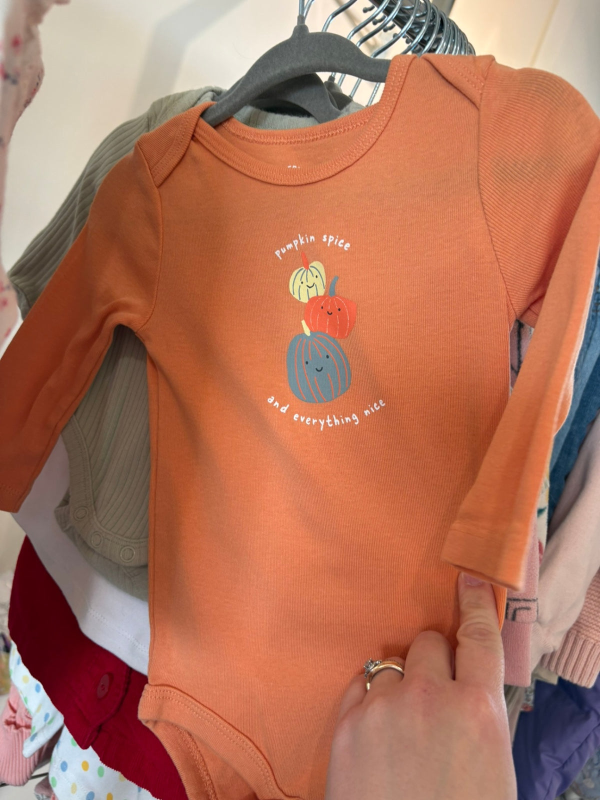 3-6m Joe Fresh Bodysuit - Orange