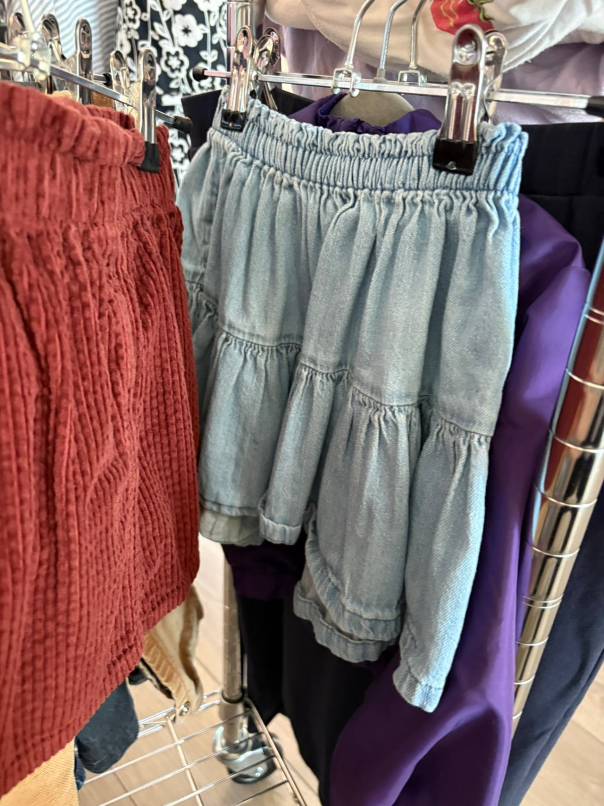 2T Old Navy Skirt - Denim w/Ruffle