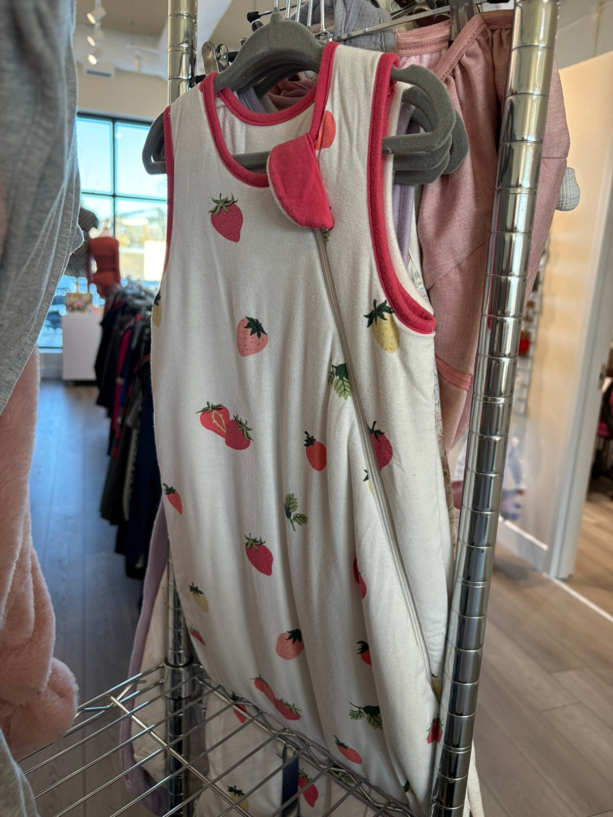M Bubble Panda Sleepsack - Strawberries