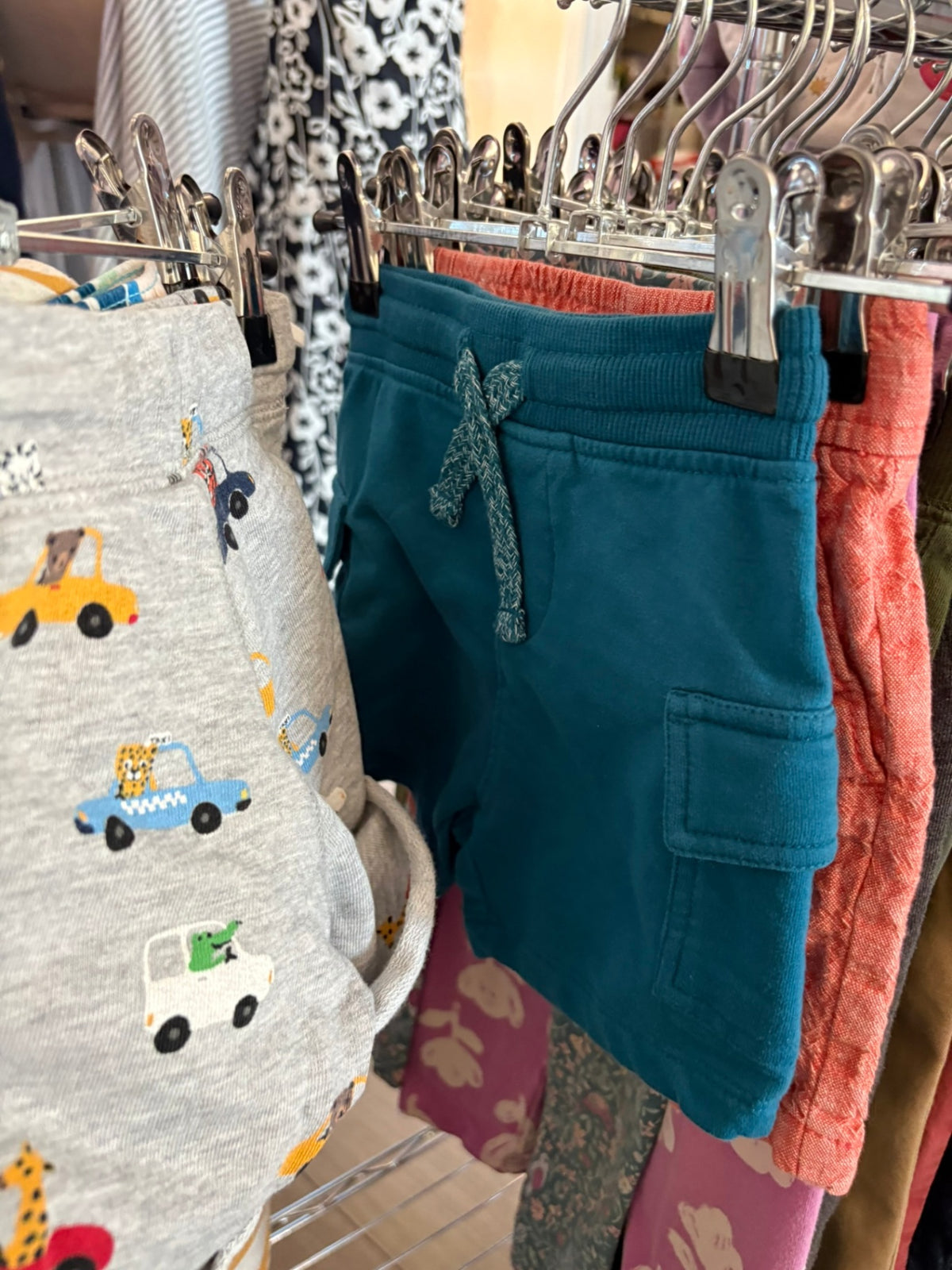 12-18m Unknown Shorts - Teal w/Pockets