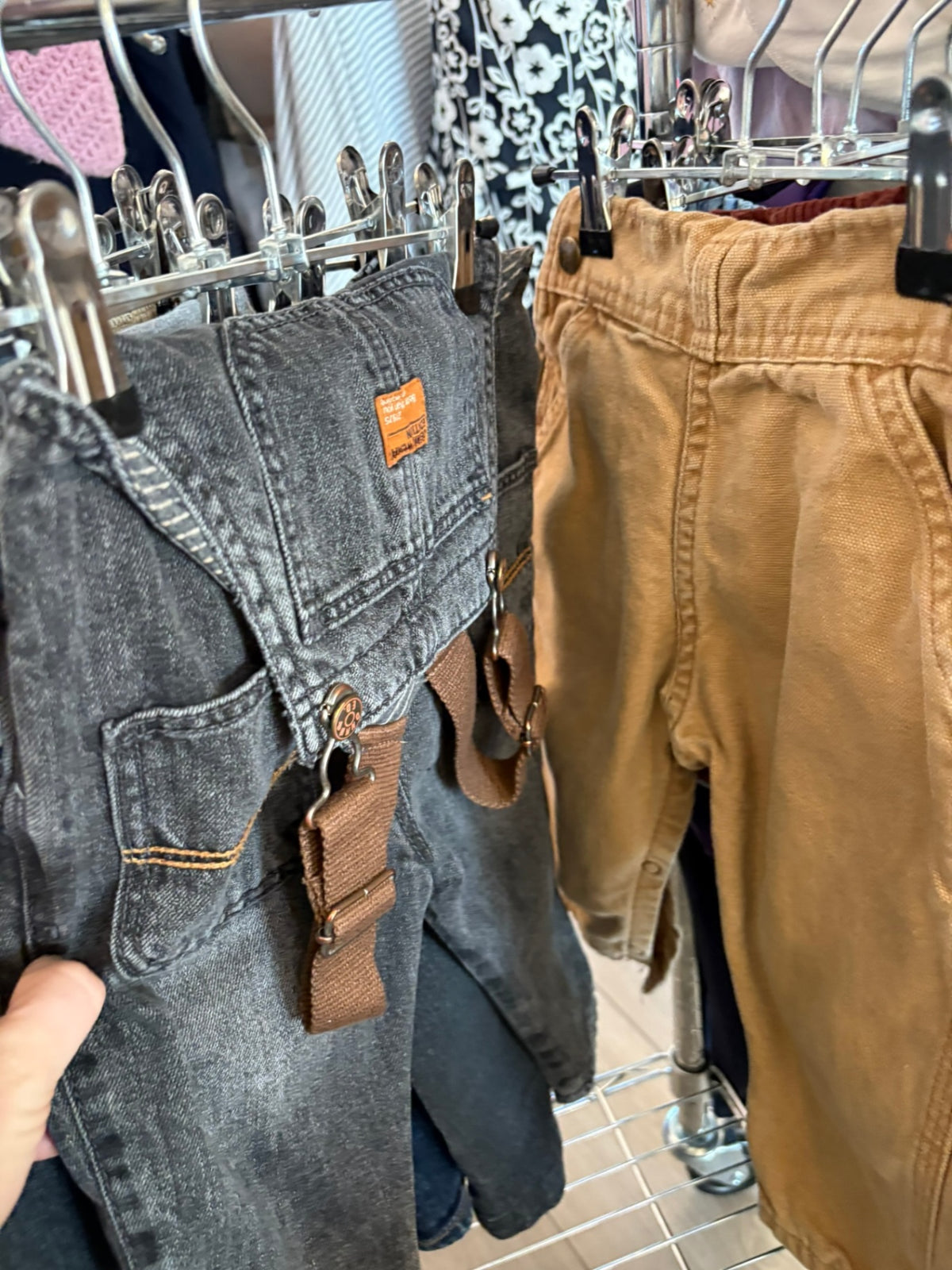 18-24m Zara Overalls - Black Wash
