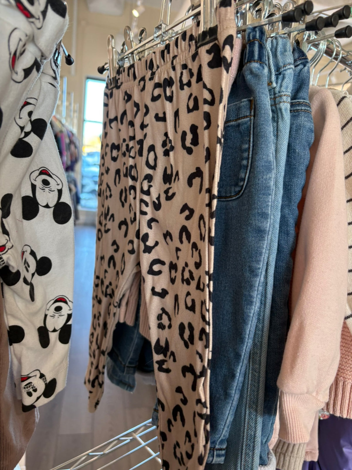 9-12m Cozy Pixies Leggings - Leopard