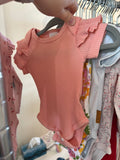 0-3m Unknown Bodysuit - Peach