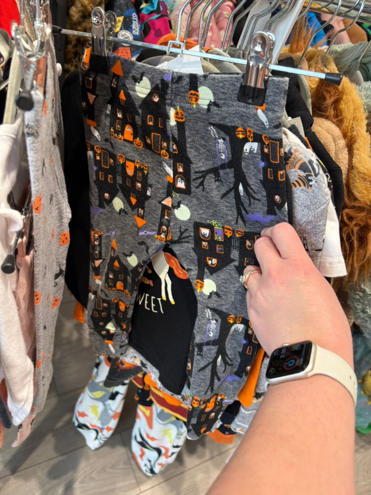 12-18m Old Navy Pants - Halloween Print