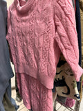 6-12m Old Navy 2-Piece: PJs - Pink Knit