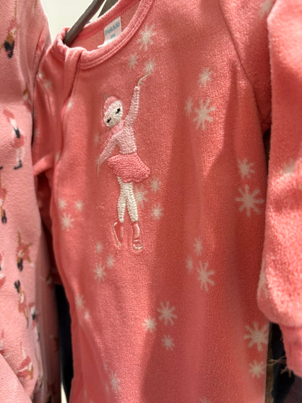 6-9m Pekkle Sleeper - Figure Skater