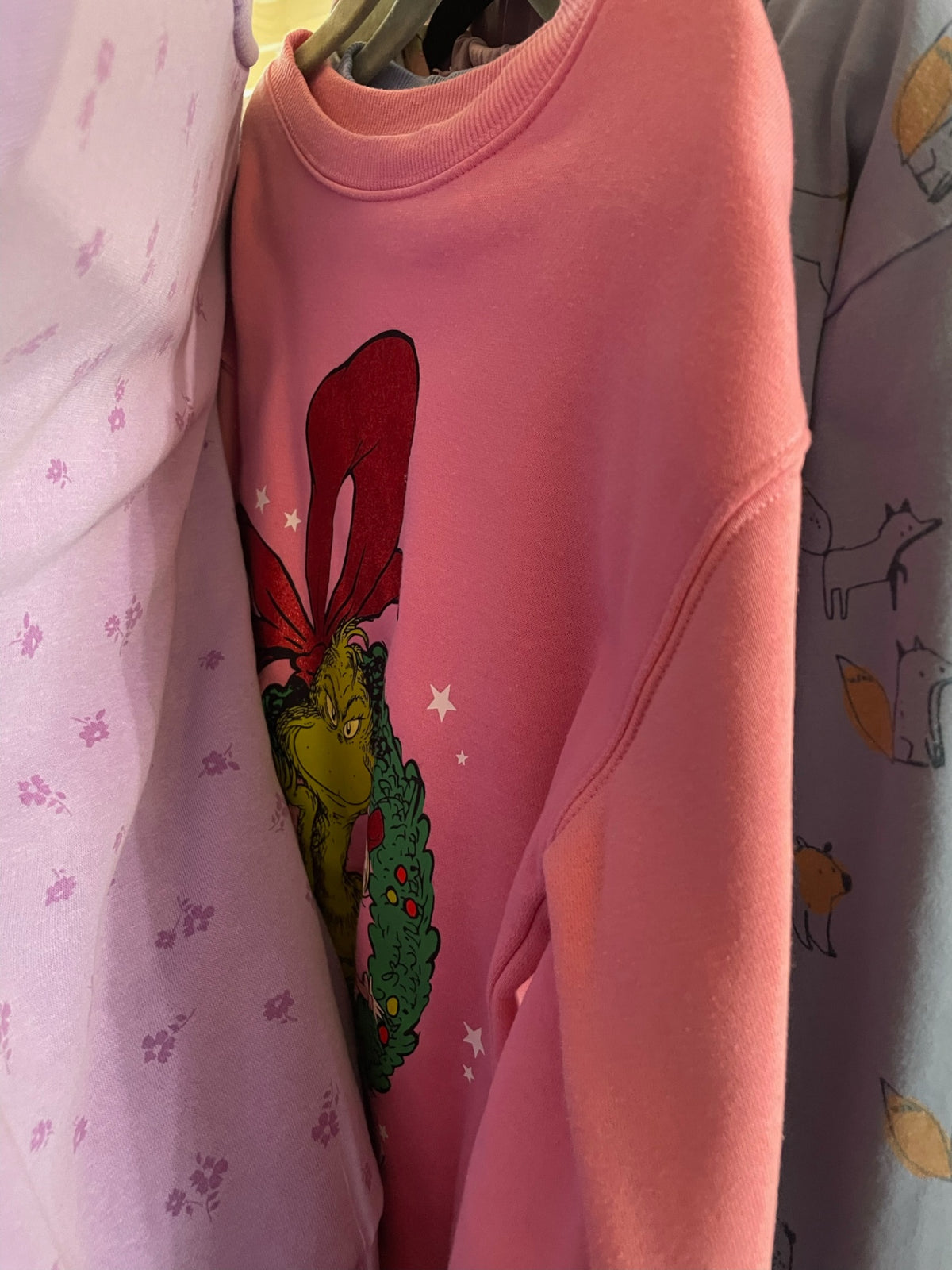 8 Grinch Sweater - Pink