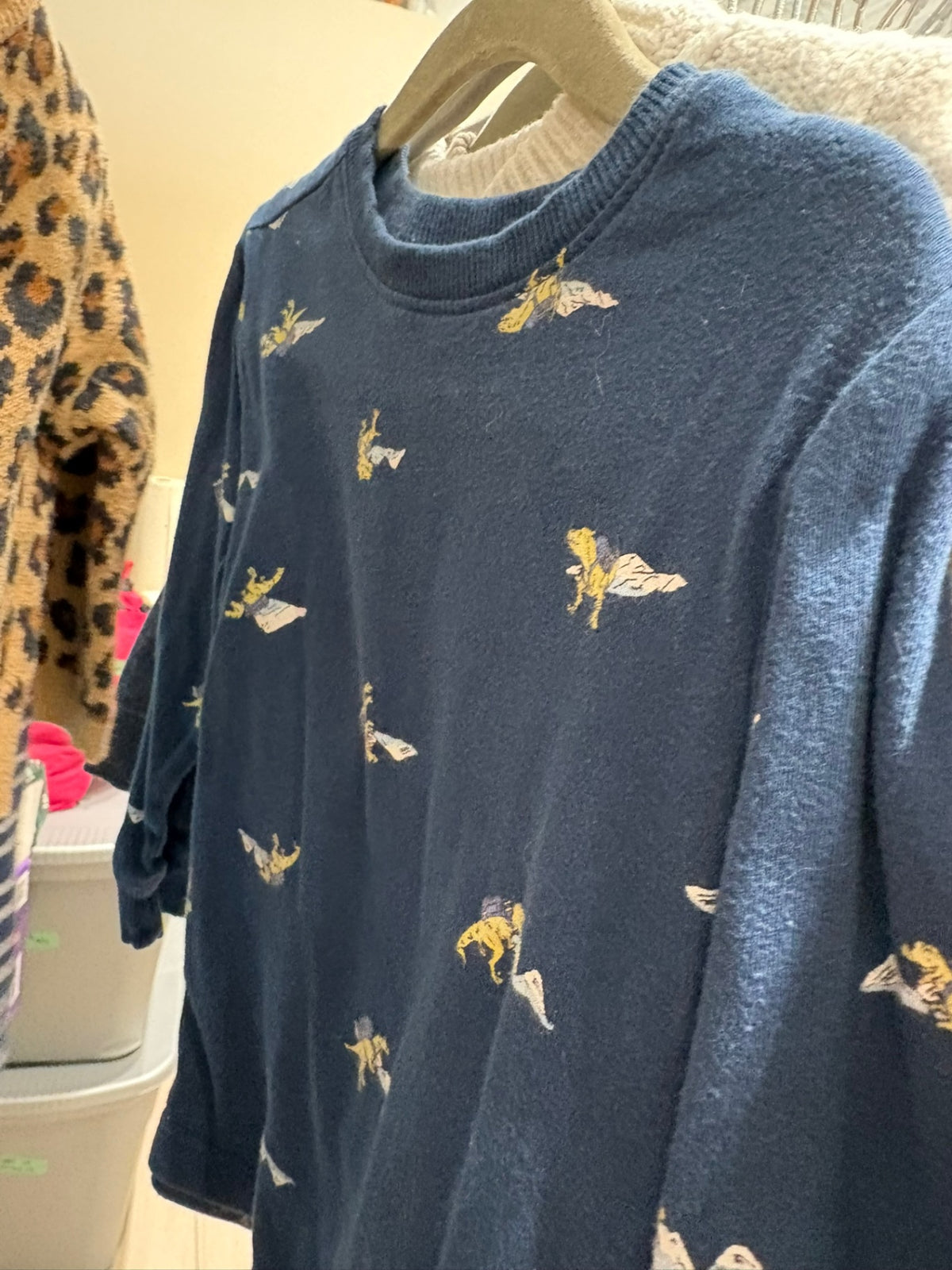 2T Old Navy Sweater - Navy Dinos