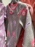6-9m Carter's Sleeper - Grey Animals