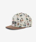 Captain Seagull Snapback - White Sand